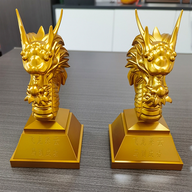 飛龍乘云，馬到成功鋁件